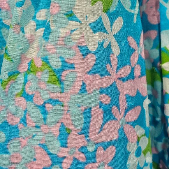 Youngland Sleeveless Floral Swiss Dot Dress w/Pink Rosette and Bolero Jacket 2T - Picture 11 of 16